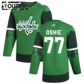 Washington Capitals Trikot T.J. Oshie 77 Adidas 2019-20 St. Patrick's Day Authentic - Kinder